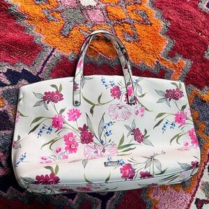 Carlos Santana Floral White tote